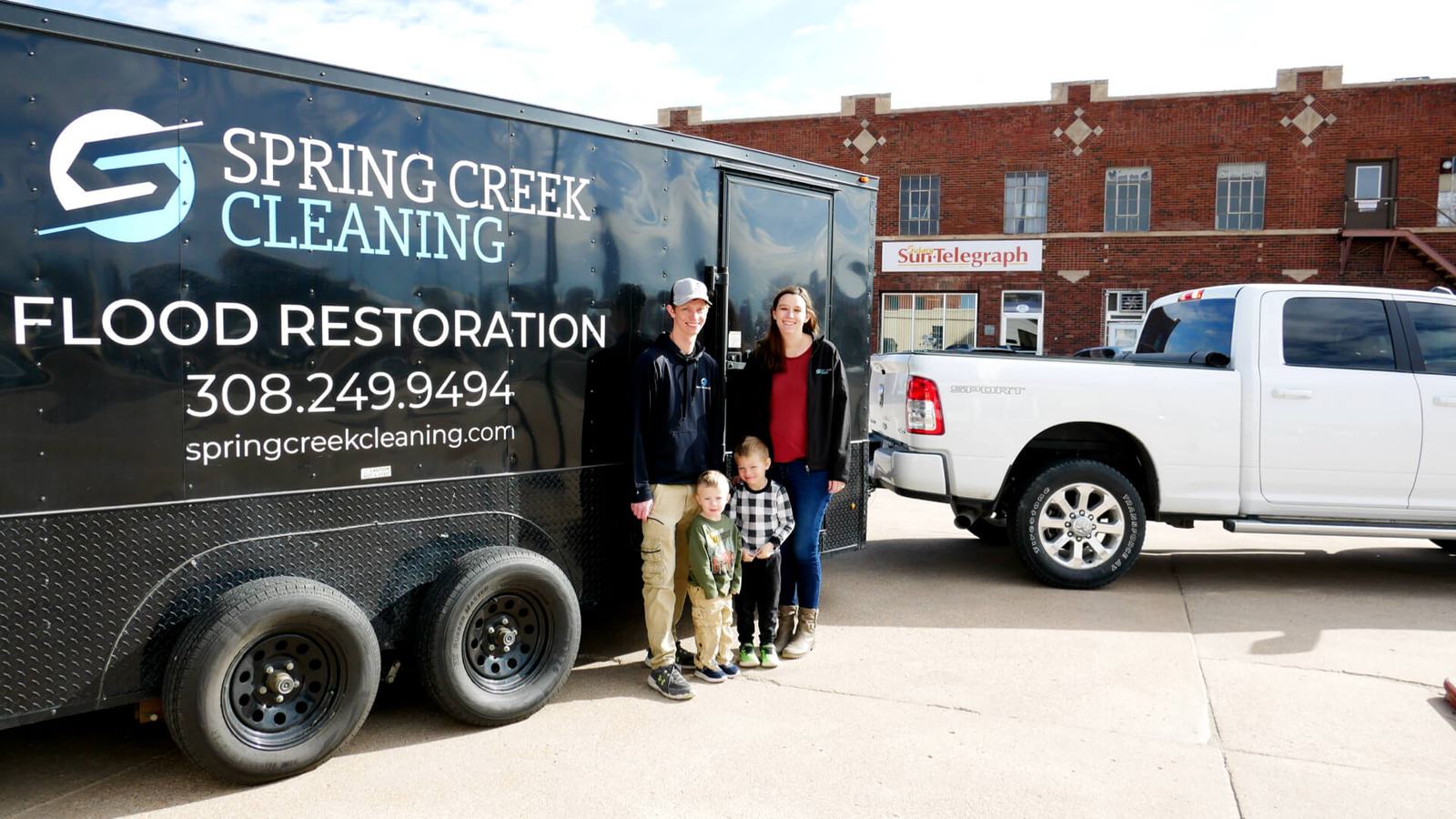 The Spring Creek Cleaning family-owned team